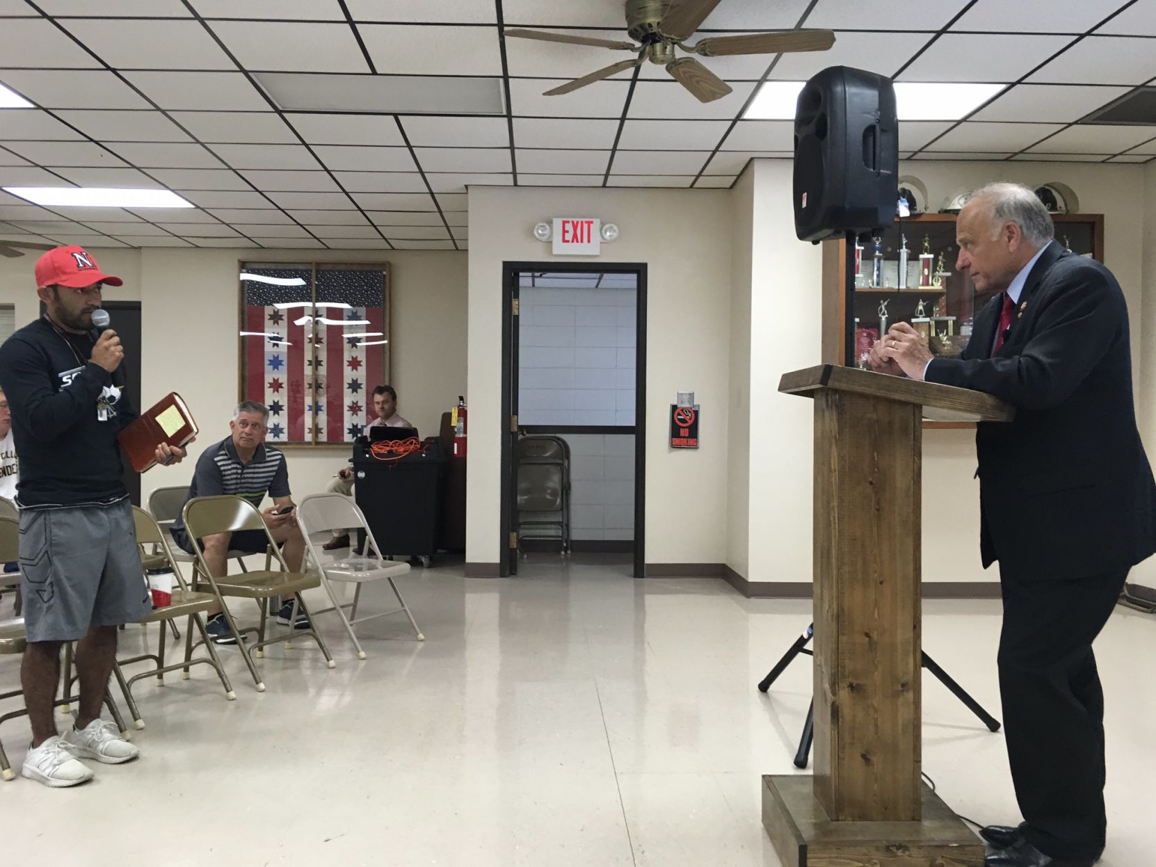 Steve King's Sioux County town hall